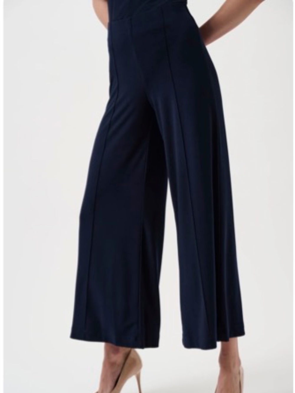 ✨ NWT Joseph Ribkoff Midnight Blue Wide Leg Pants | Size 14 | Style 251017CO ✨